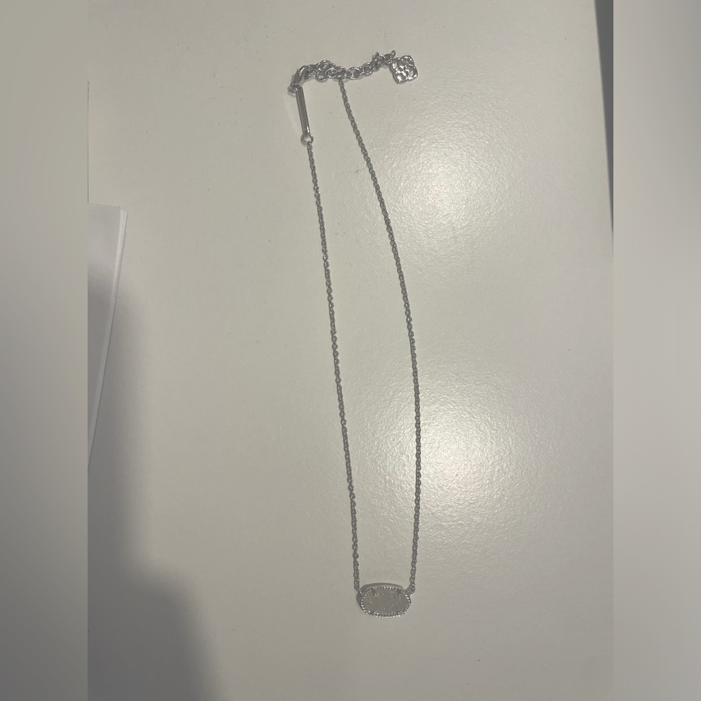 Kendra Scott Silver Pendant Necklace